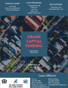 Grand Capital Funding flyer